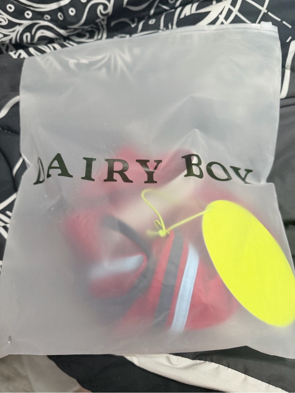 NWT DAIRY BOY SPORT RED TANK LARGE - Picture 5 of 5